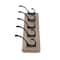 Household Essentials 5 Hook Wall Mounted Coat Rack